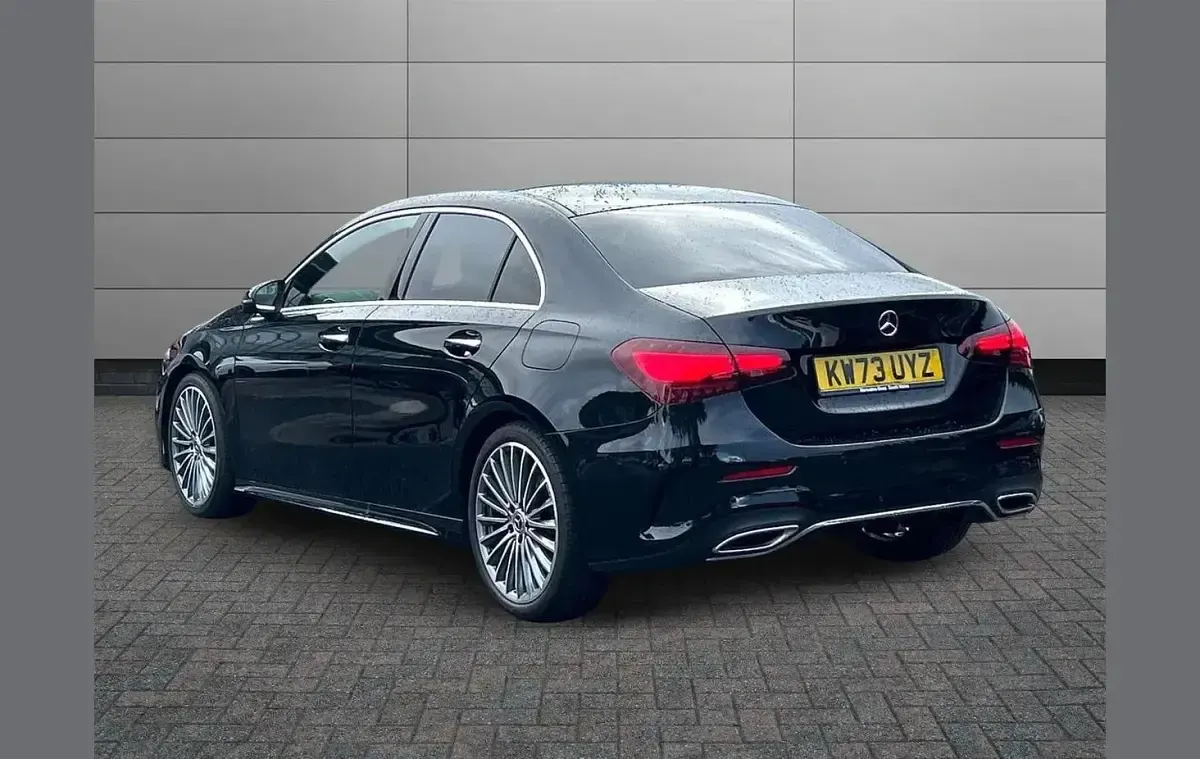 Used Mercedes A200 AMG Line Premium Plus 161 HP (118 kW) 2023 Black Sedan