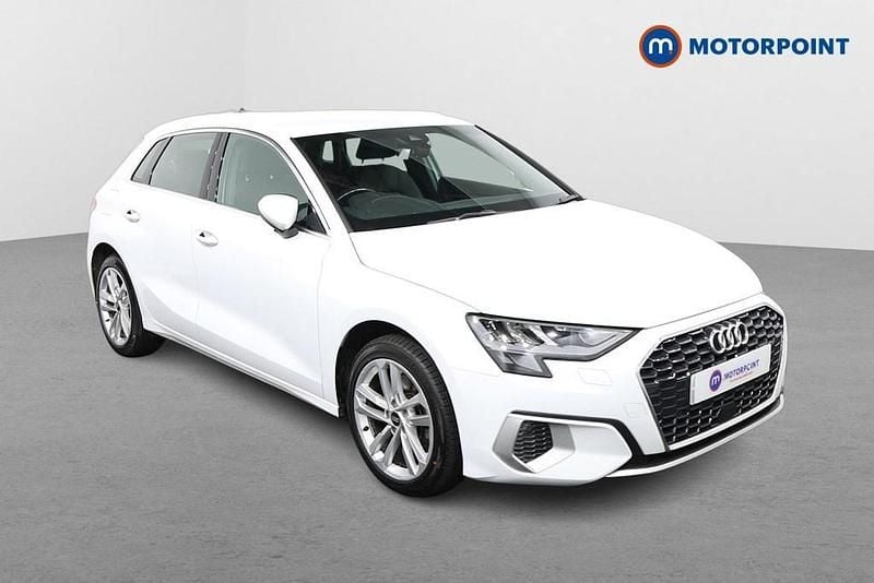 White Used 2021 Audi A3 e-tron Sport Hatchback | £16,949 (Good price) - Image 1/4
