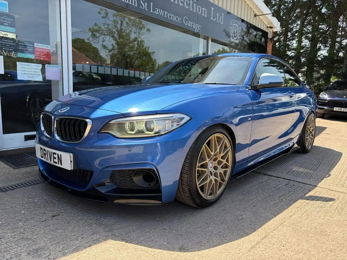 Used BMW 220 M Sport 2014 Blue Coupe