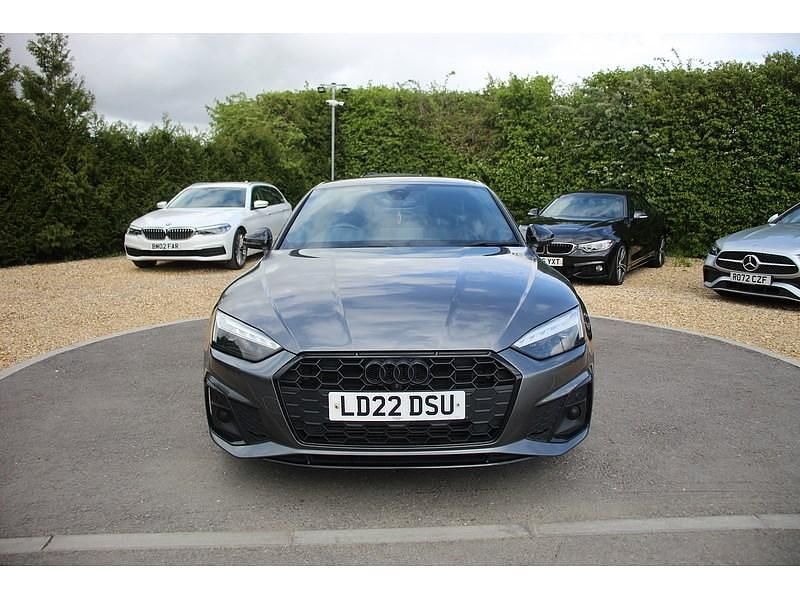 Used Audi A5 Black Edition 245 HP (180 kW) 2022 Grey Coupe