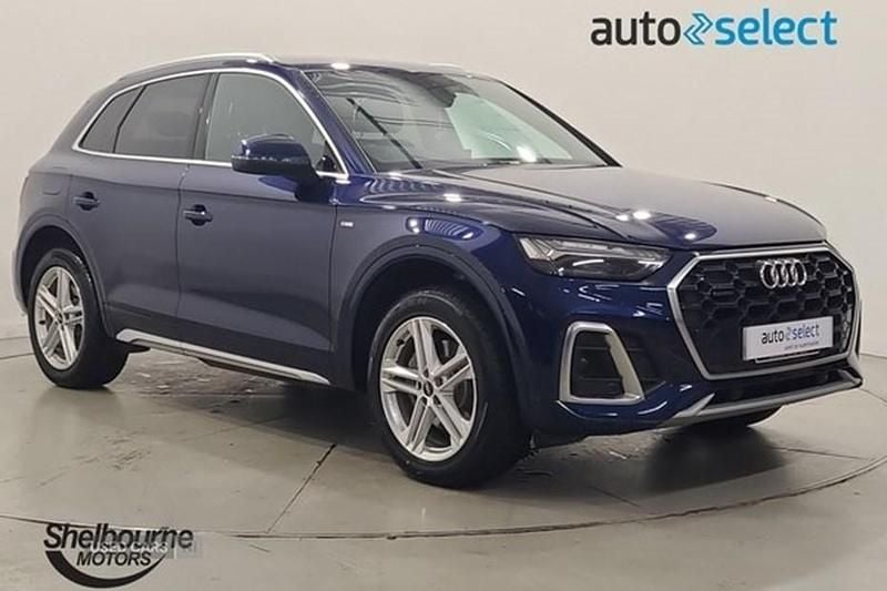 Blue Used 2023 Audi Q5 S-Line SUV | £29,595 (Good price) - Image 1/1