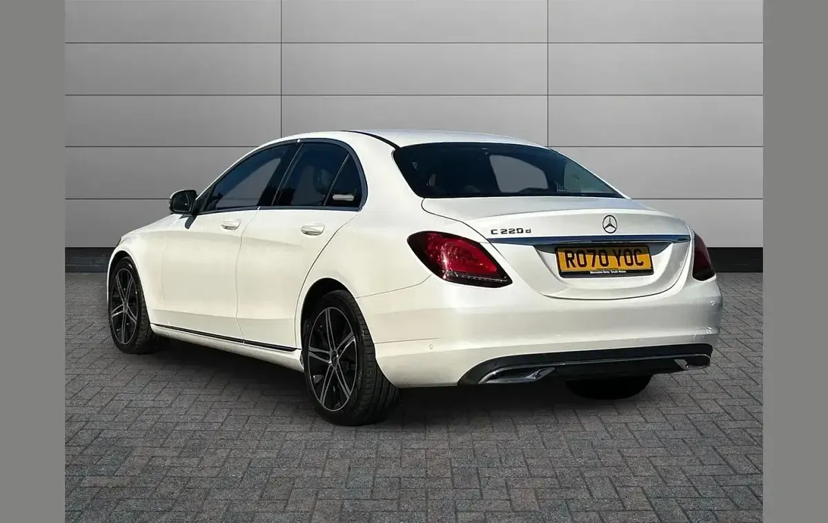 Used Mercedes C220 Sport Edition 191 HP (140 kW) 2020 White Sedan