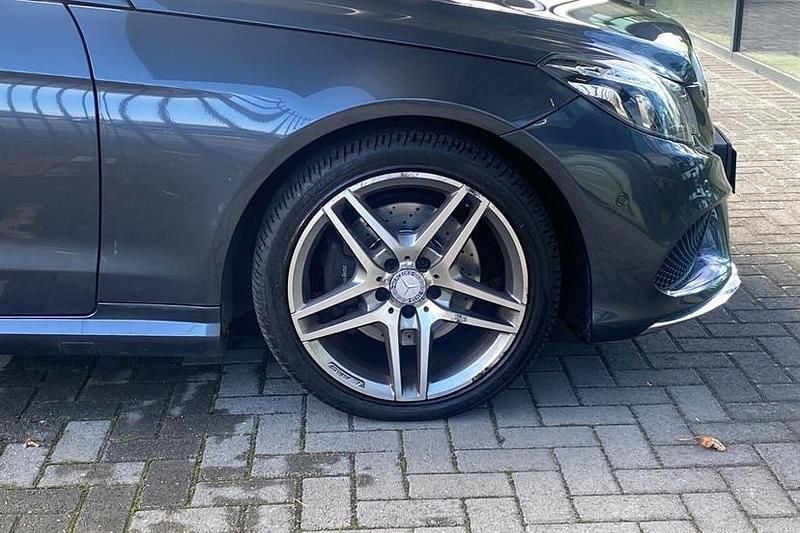 Used Mercedes E220 AMG Line Premium 177 HP (130 kW) 2015 Grey Coupe