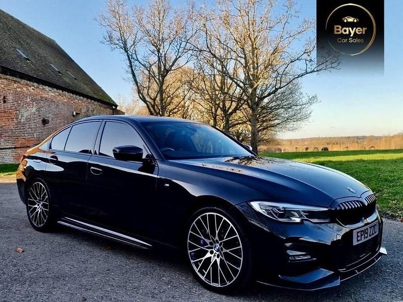 Black Used 2019 BMW 330 M Sport Sedan | £17,785 (Fair price) - Image 1/4