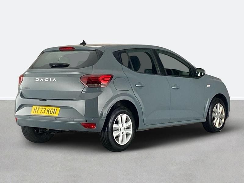 Used Dacia Sandero Expression 100 HP (73 kW) 2023 Grey Hatchback