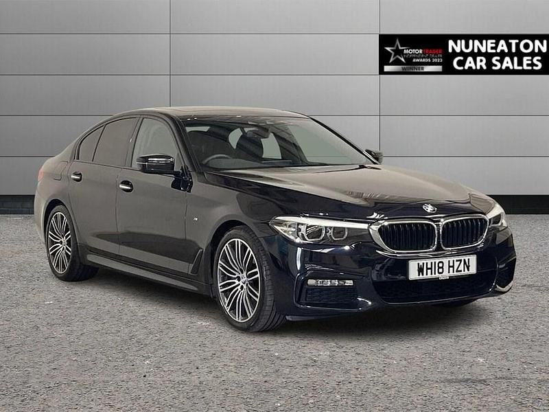 Black Used 2018 BMW 530 M Sport Sedan | £20,750 (Fair price) - Image 1/4