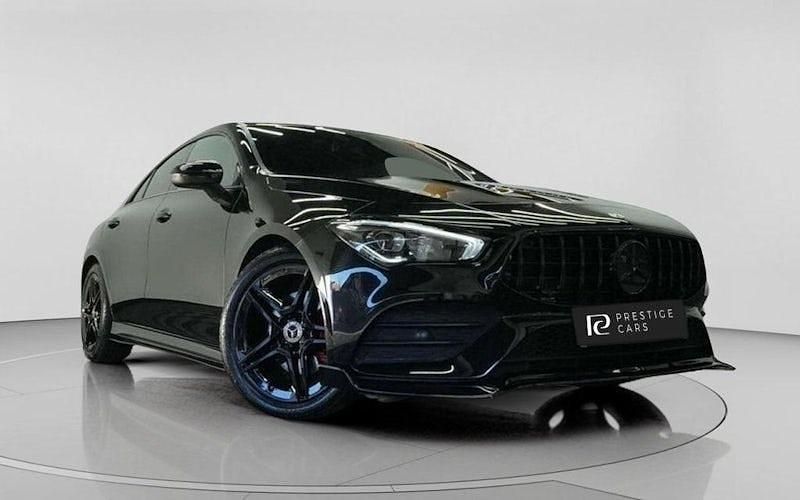 Used Mercedes CLA180 AMG Line Premium 136 HP (100 kW) 2022 Black Sedan