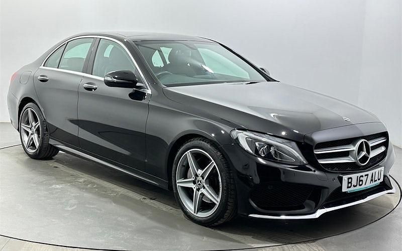 Usado Mercedes C220 AMG Line Premium 170 CV (125 kW) 2017 Berlina