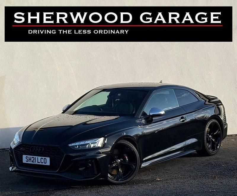 Black Used 2021 Audi RS5 Design Coupe | £36,990 (Good price) - Image 1/4