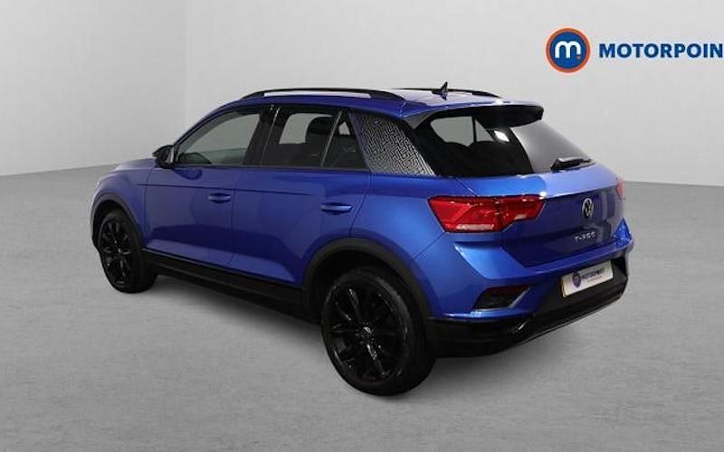Used VW T-Roc Black Edition 150 HP (110 kW) 2021 Blue SUV