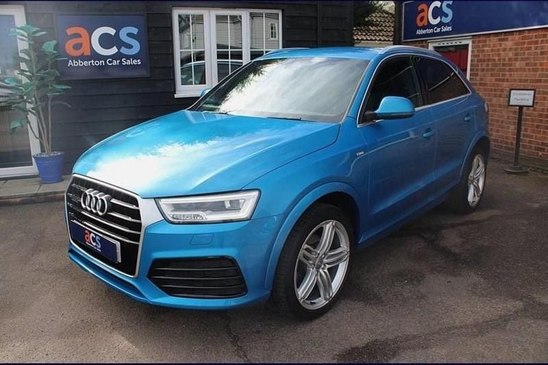 Used Audi Q3 S-line plus 2016 Blue SUV
