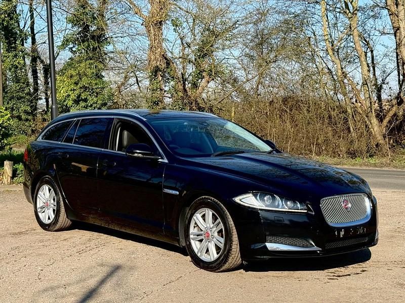 Used Jaguar XF Sportbrake Luxury 2015 Black Estate