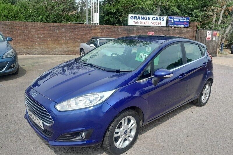 Blue Used 2014 Ford Fiesta Zetec Hatchback | £4,395 (Good price) - Image 1/1