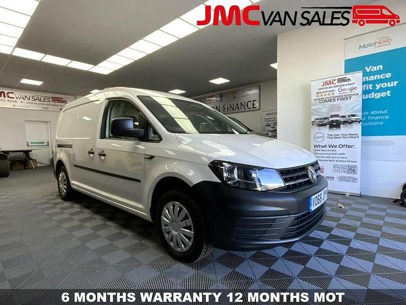 Begagnad VW Caddy Startline 2018 Vit Minibuss