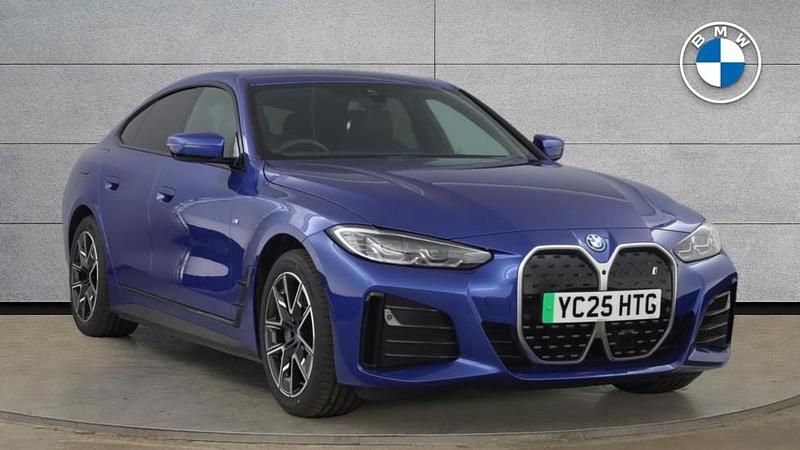 Blue Used 2025 BMW i4 M Sport Sedan | £34,745 (Good price) - Image 1/4