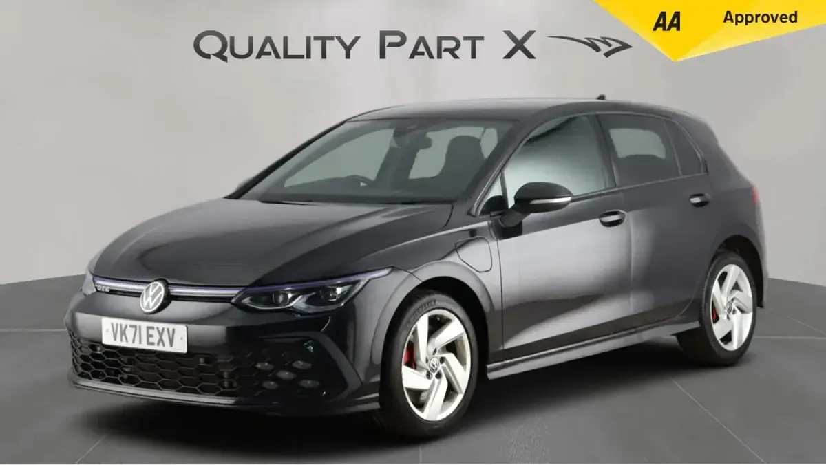 Used VW Golf VII GTE 204 HP (150 kW) 2021 Black Hatchback