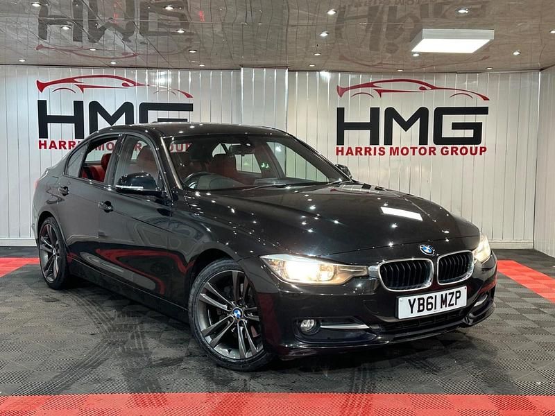 Black Used 2012 BMW 320 Sport Line Sedan | £4,995 (Fair price) - Image 1/3