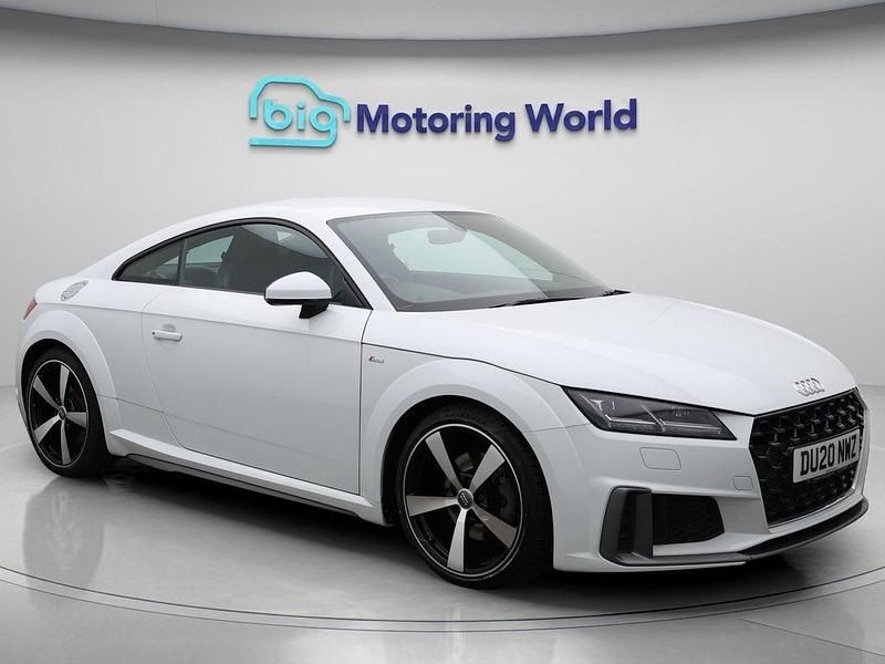 White Used 2020 Audi TT S-Line Coupe | £19,500 (Good price) - Image 1/4