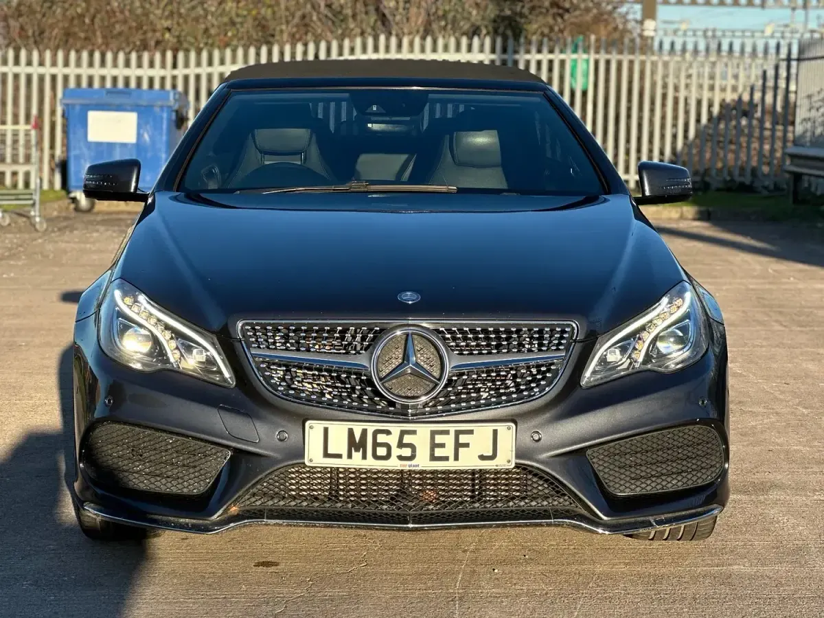 Used Mercedes E220 AMG line 2015 Grey Cabriolet