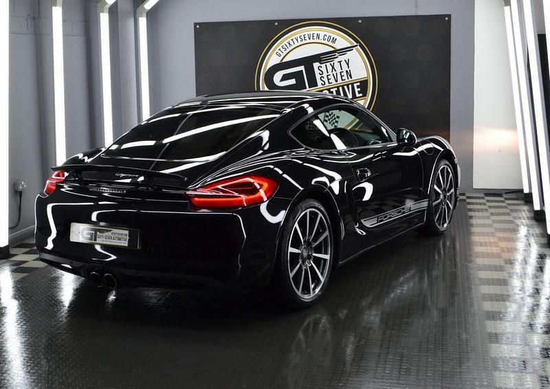 Used Porsche Cayman 275 HP (202 kW) 2014 Black Coupe