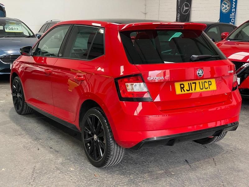 Used Skoda Fabia Monte Carlo 110 HP (80 kW) 2017 Red Hatchback
