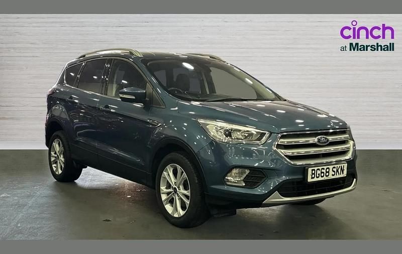 Used Ford Kuga Titanium 120 HP (88 kW) 2018 Blue SUV