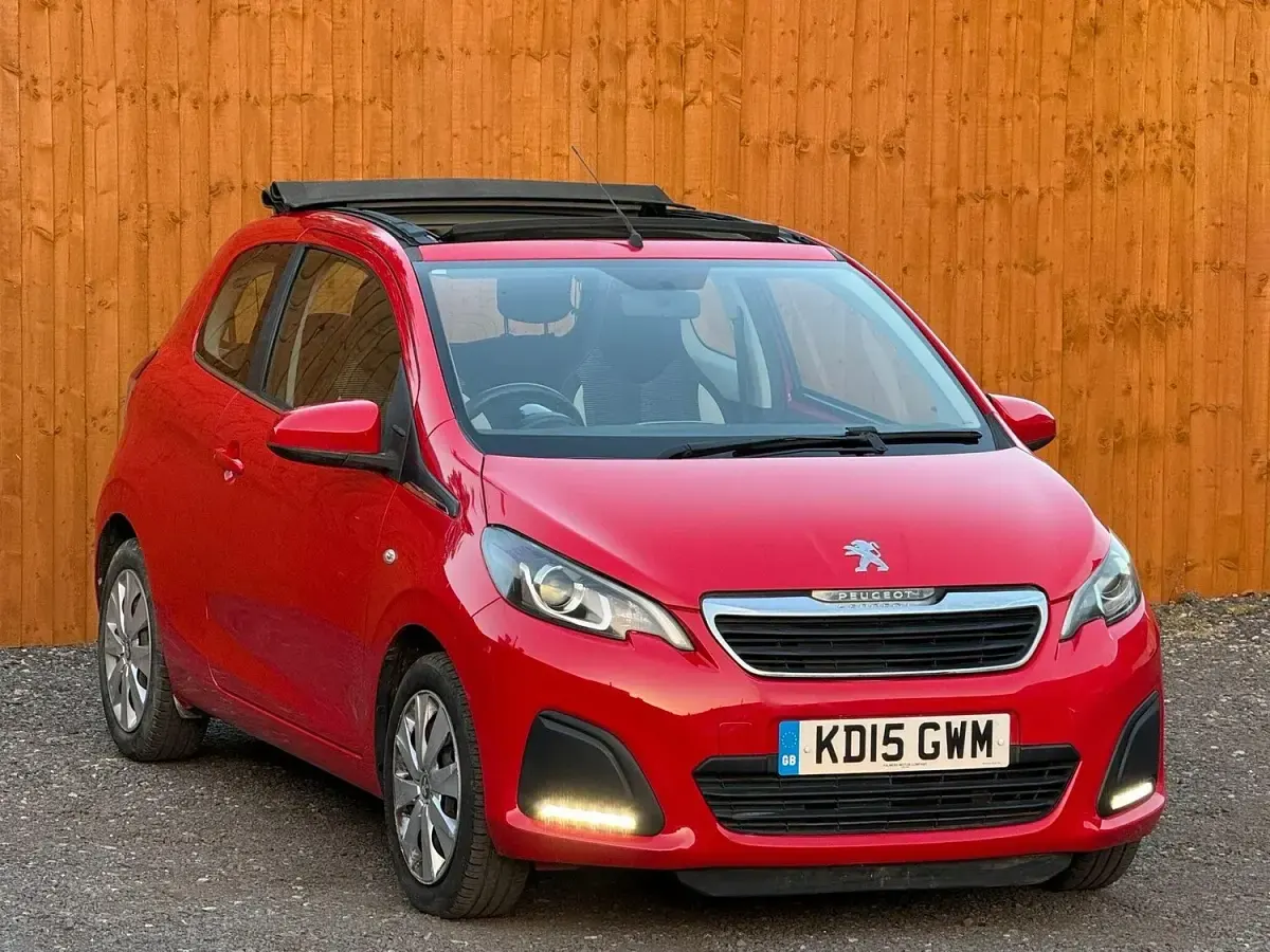 Used Peugeot 108 Active 2015 Red Hatchback