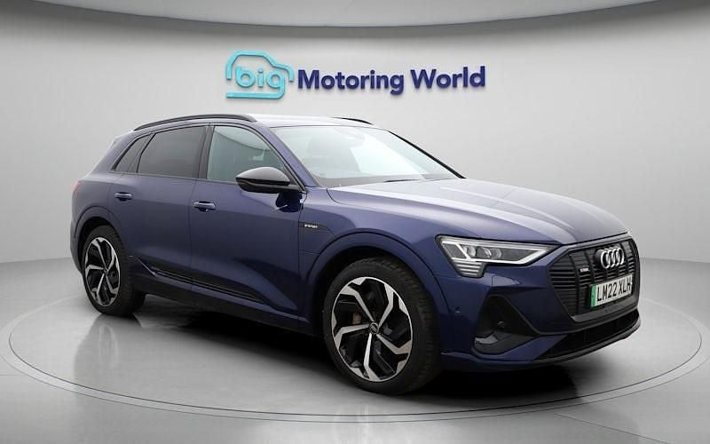 Used Audi e-tron Black Edition 300 kW (408 HP) 2022 Blue SUV