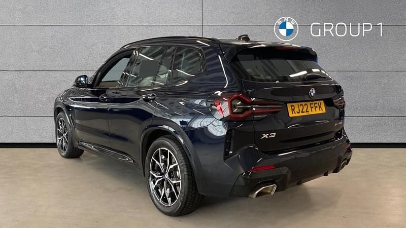 Used BMW X3 M Sport 181 HP (133 kW) 2022 Black SUV