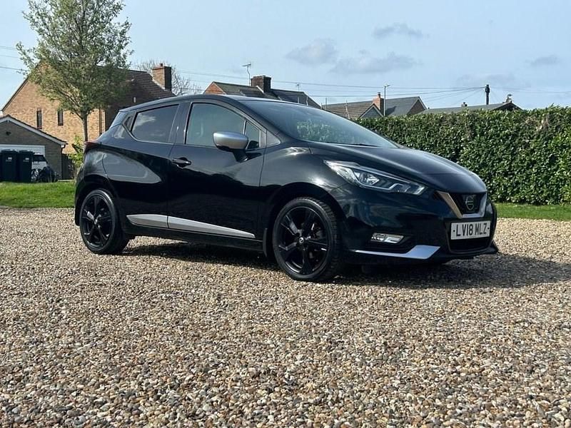 Used Nissan Micra S 90 HP (66 kW) 2018 Black Hatchback