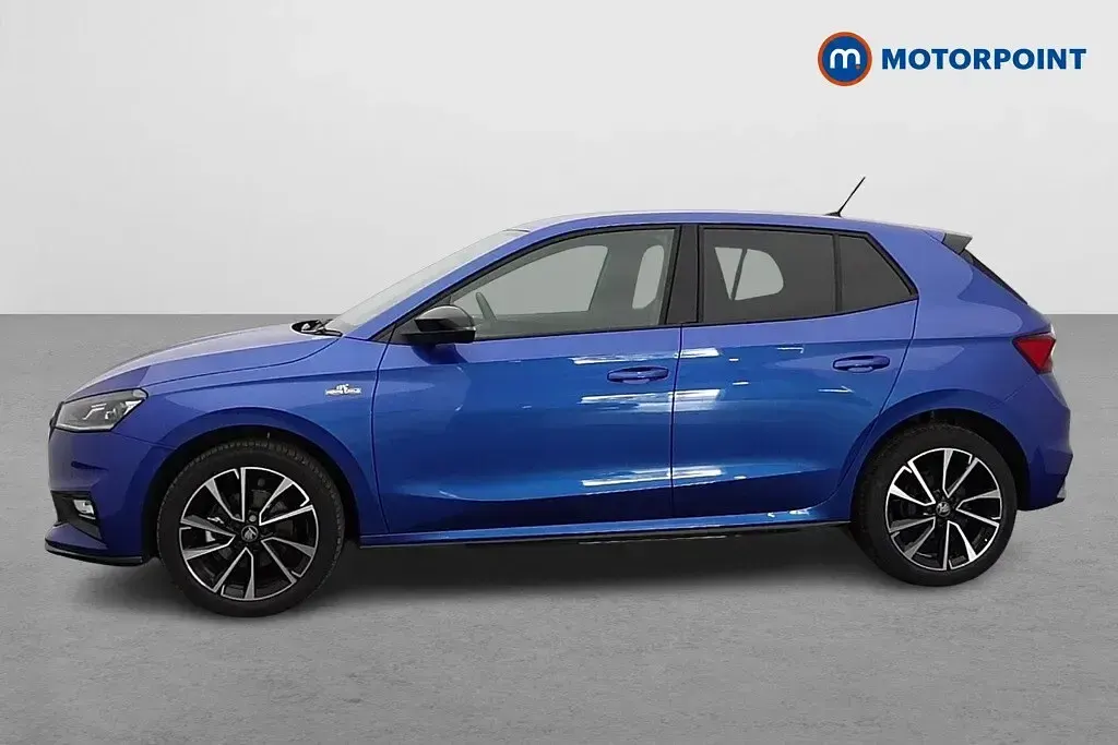 New Skoda Fabia Monte Carlo 116 HP (85 kW) 2025 Blue Hatchback