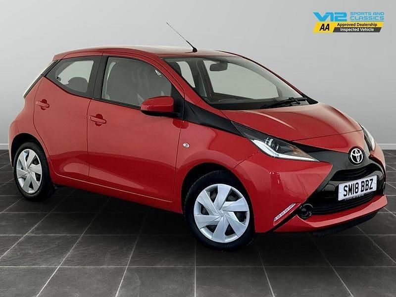 Red Used 2018 Toyota Aygo X-play Hatchback | £6,895 (Good price) - Image 1/2