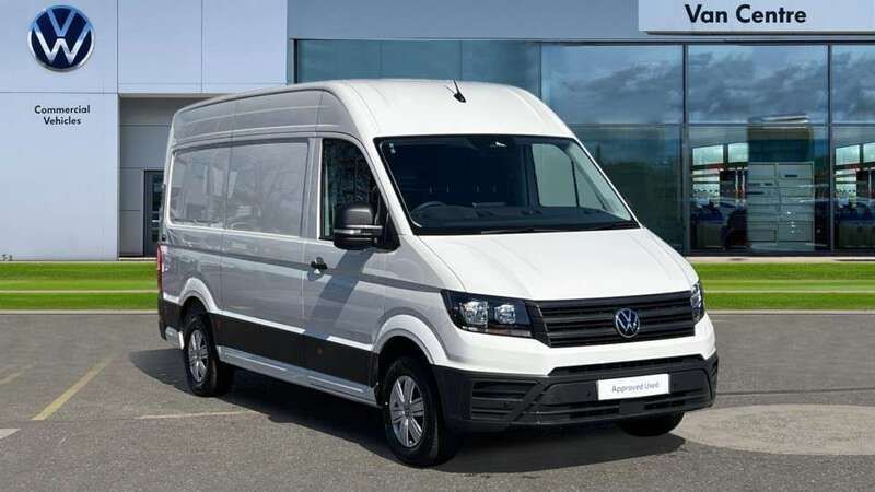 White New 2025 VW Crafter Van | £39,594 - Image 1/4