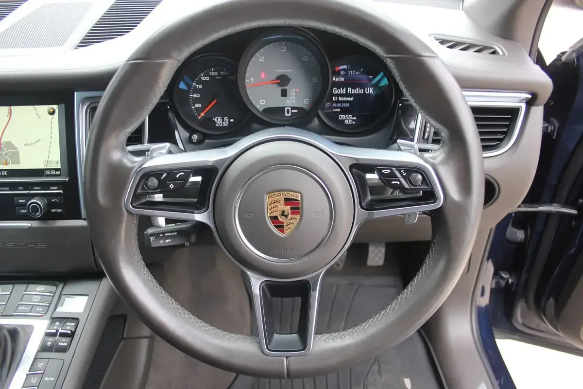 Used Porsche Macan S 2015 Blue SUV
