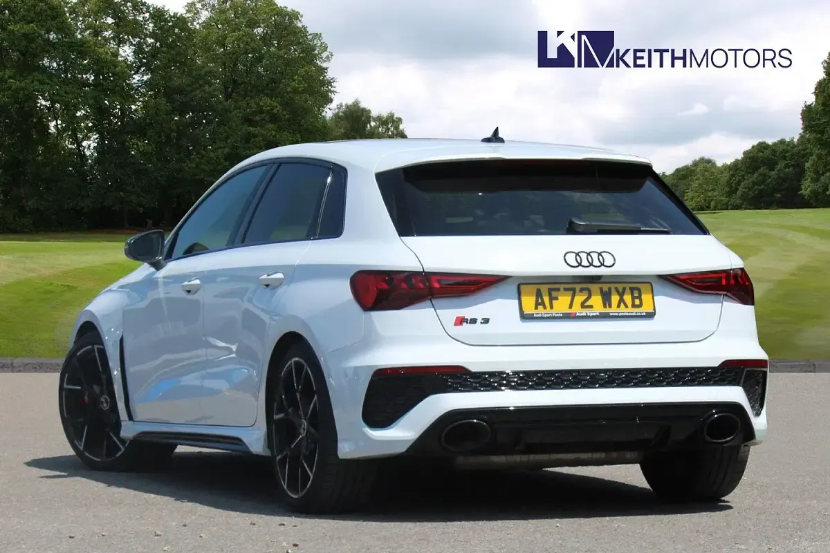 Used Audi RS3 Performance 400 HP (294 kW) 2022 White Sedan