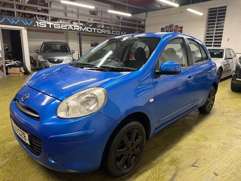 Blue Used 2011 Nissan Micra Acenta Hatchback | £2,875 (Super price) - Image 1/3