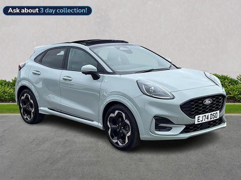 Grey Used 2024 Ford Puma ST-Line X SUV | £21,475 (Expensive) - Image 1/4