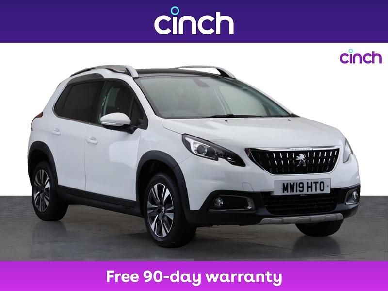 White Used 2019 Peugeot 2008 Allure Premium SUV | £8,899 (Good price) - Image 1/3