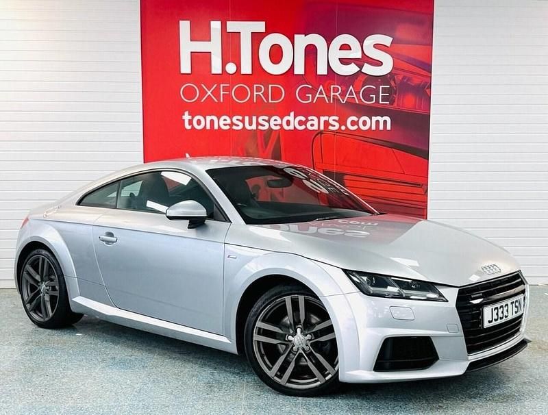 Used Audi TT S-Line 230 HP (169 kW) 2015 Silver Coupe