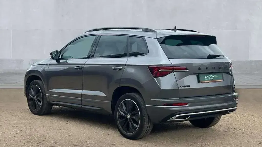 Used Skoda Karoq SportLine 150 HP (110 kW) 2022 Grey SUV