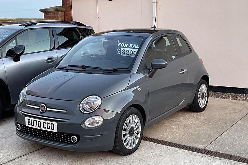 Used Fiat 500 Lounge 70 HP (51 kW) 2020 Grey Hatchback