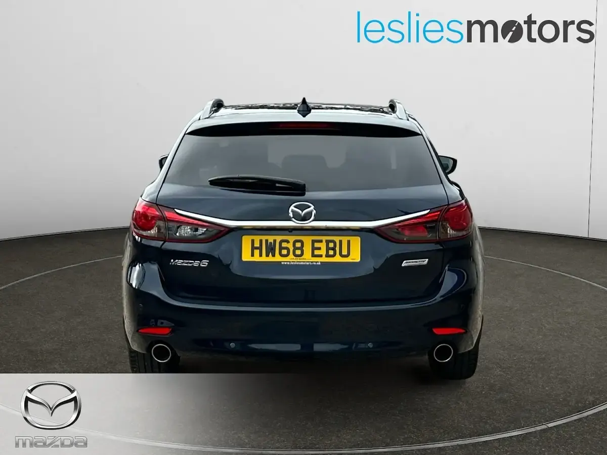 Used Mazda 6 Inclusive 194 HP (142 kW) 2018 Blue Estate