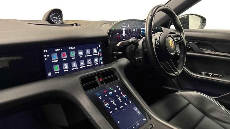 Used Porsche Taycan Performance Package 419 kW (571 HP) 2020 Black Sedan