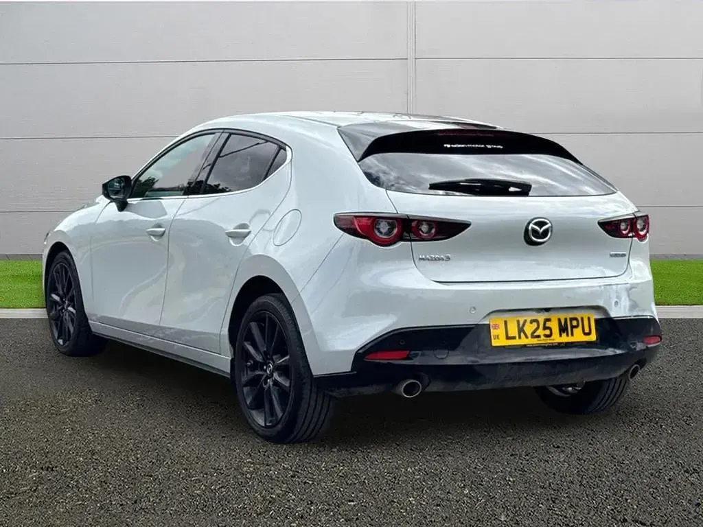 Used Mazda 3 Homura-Line 140 HP (102 kW) 2025 White Hatchback