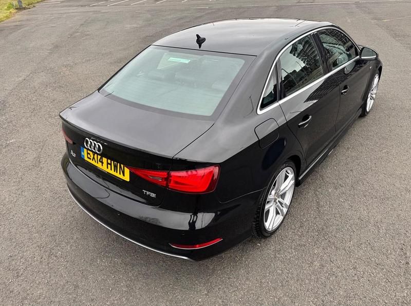Used Audi A3 S-Line 2014 Black Sedan