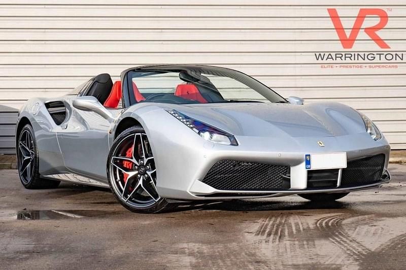 Silver Used 2019 Ferrari 488 Cabriolet | £169,990 - Image 1/3