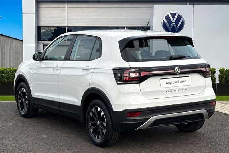 Used VW T-Cross S 95 HP (69 kW) 2020 White SUV
