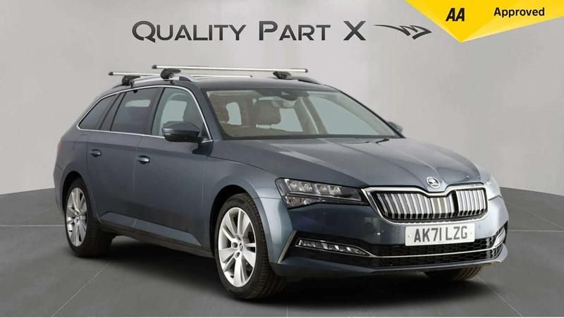 Used Skoda Superb SE Technology 218 HP (160 kW) 2021 Grey Estate