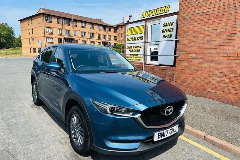 Blue Used 2017 Mazda CX-5 SUV | £9,290 - Image 1/1