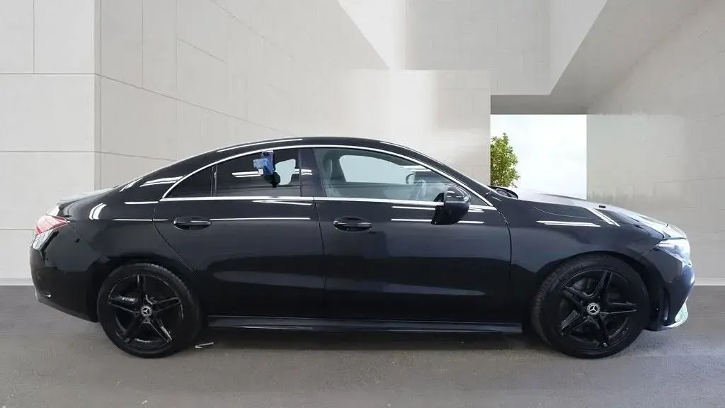 Used Mercedes CLA220 AMG line 2019 Black Coupe
